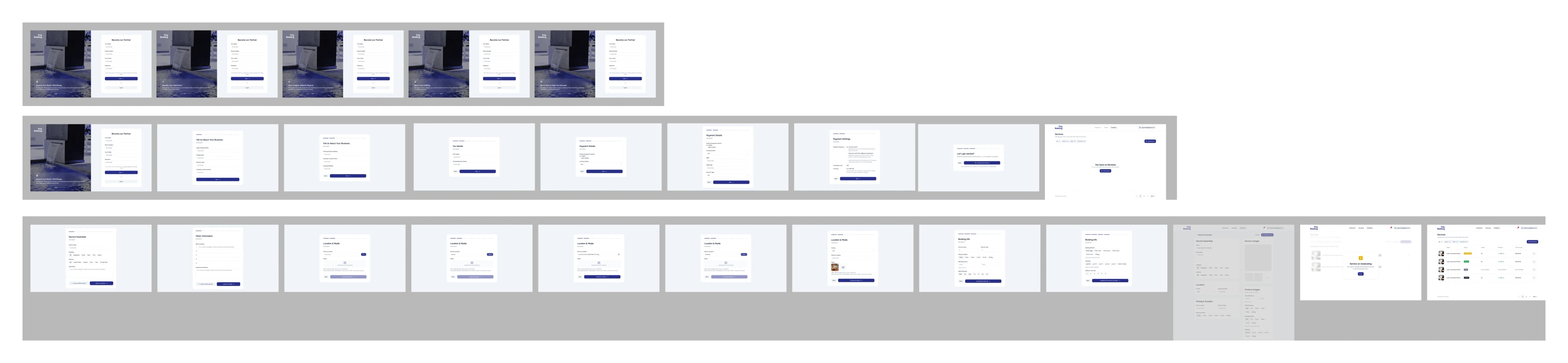 b2b partner registration and onboarding flow