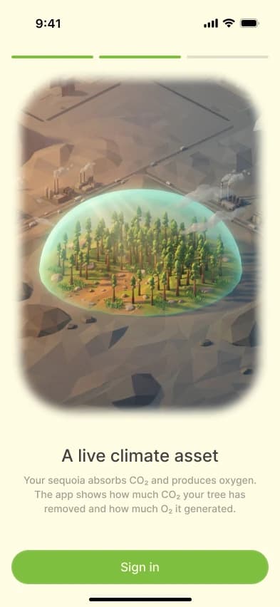 sequoia: a live climate asset